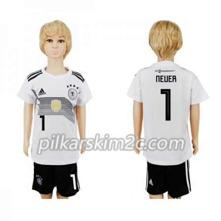 Koszulka Niemcy Neuer 1 Dziecięca Główna Mistrzostwa Świata 2018 - Koszulki Piłkarskie